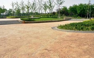 水泥地面硬化了怎么做压花 水泥地面压花怎么施工